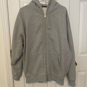 Brandy Melville Light Gray Hoodie